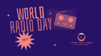 Happy World  Radio Day Facebook event cover Image Preview