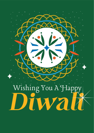 Diwali Wish Flyer Image Preview