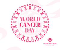Cancer Day Ribbon Facebook post Image Preview