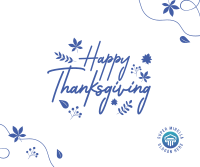 Thanksgiving Leaves Facebook post Image Preview