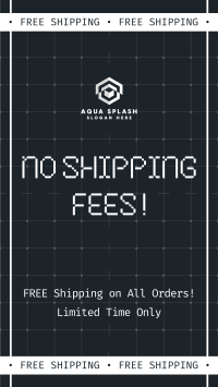 Shipping Fee Promo TikTok Video Image Preview