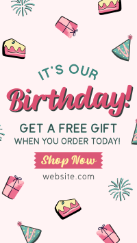 Business Birthday Promo Instagram reel Image Preview