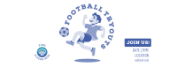 Soccer Clinic Jump Facebook Cover Design