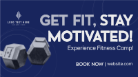 Bold Minimalist Fitness Camp Animation Preview
