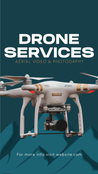 Aerial Drone Service Instagram Story Design