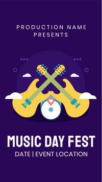 Music Day Fest Instagram Story Design