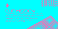 Futuristic Mission Twitter Post Design