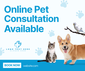 Online Vet Consultation Facebook post Image Preview