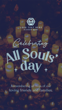 All Souls' Day Celebration TikTok Video Design