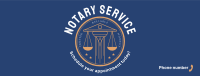 Notary Seal Facebook Cover Design