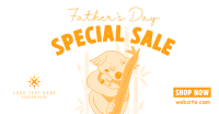 Father's Day Koala Sale Facebook Ad Design