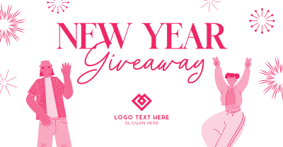 New Year's Giveaway Facebook ad Image Preview