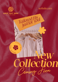 Preppy Fashion Collection Poster Design