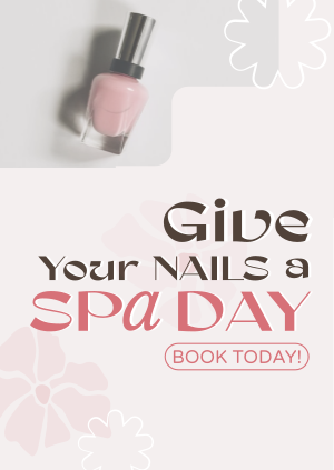 Nail Spa Day Poster Image Preview