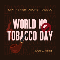 Fight Against Tobacco Instagram post Image Preview