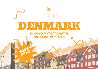 Copenhagen Denmark Postcard Image Preview