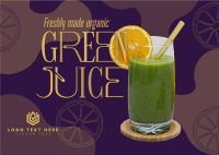Fresh Healthy Drink Postcard Image Preview