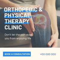 Orthopedic and Physical Therapy Clinic Linkedin Post Image Preview
