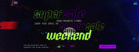 Super Sale Weekend Facebook Cover Image Preview