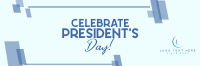 Celebrate President's Day Twitter Header Design