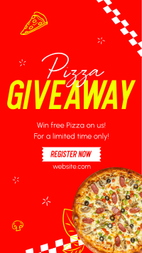 Pizza Giveaway YouTube Short Image Preview