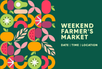 Weekend Farmer’s Market Pinterest board cover Image Preview
