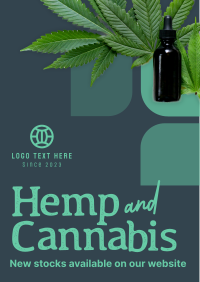 Hemp and Cannabis Flyer Design