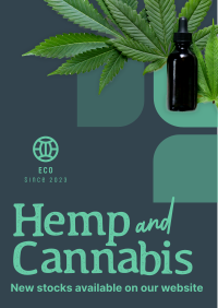 Hemp and Cannabis Flyer Image Preview