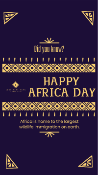 Decorative Africa Day Instagram story Image Preview