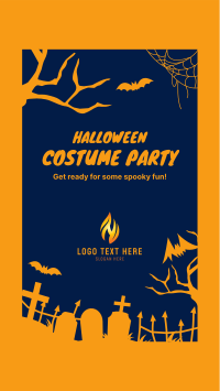 Halloween Party Facebook Story Preview