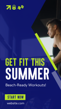 Get Fit This Summer TikTok Video Image Preview