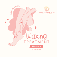 Leg Waxing Instagram post Image Preview