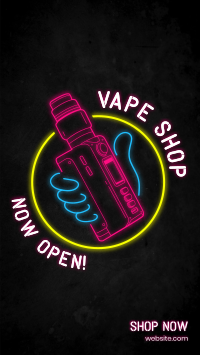 Vape Handle Facebook Story Image Preview