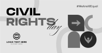 Civil Rights Day Facebook Ad Design