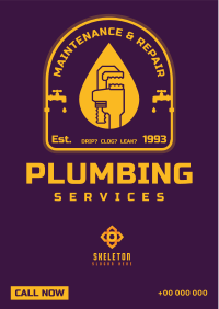 Plumbing Seal Flyer Image Preview