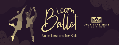 Kids Ballet Lessons Facebook cover Image Preview