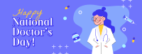 Doctors' Day Celebration Facebook cover Image Preview