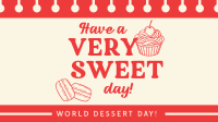 Sweet Dessert Day Facebook event cover Image Preview