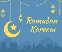 Ramadan Night Facebook Post Design