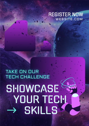 Tech Skill Showdown Flyer Image Preview