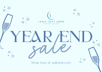 Year End Great Deals Postcard Design