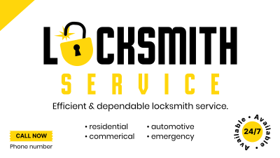 24/7 Locksmith  Facebook event cover Image Preview
