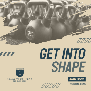 Get Into Shape Instagram post Image Preview