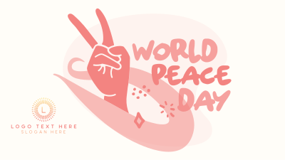 Peace Day Scribbles Facebook event cover Image Preview