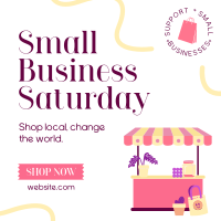 Small Business Bazaar Instagram Post Design