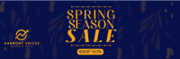 Spring Season Sale Twitter header (cover) Image Preview