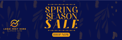 Spring Season Sale Twitter header (cover) Image Preview