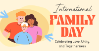 International Family Day Celebration Facebook Ad Design