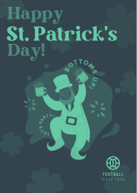 Saint Patrick's Day Greeting Flyer Design