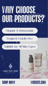Skincare Minimal Product TikTok video Image Preview